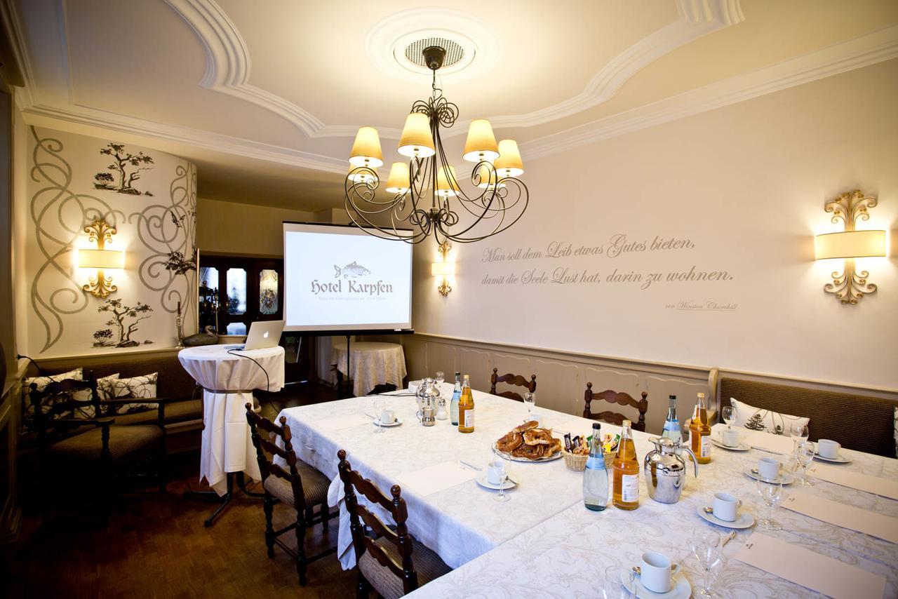 Hotel Karpfen Эбербах Экстерьер фото